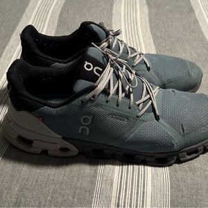 On Running Men's Cloud Sneakers - Slate Green with Black Accents